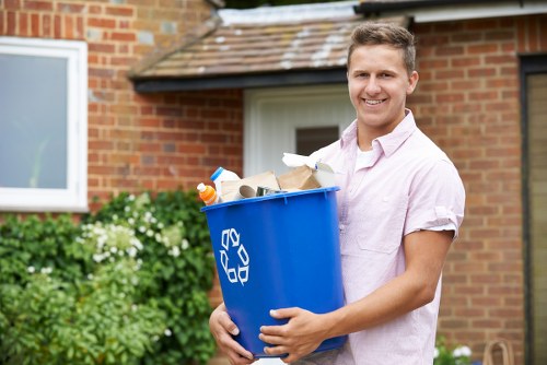 Clearing cluttered loft space in Haringey home